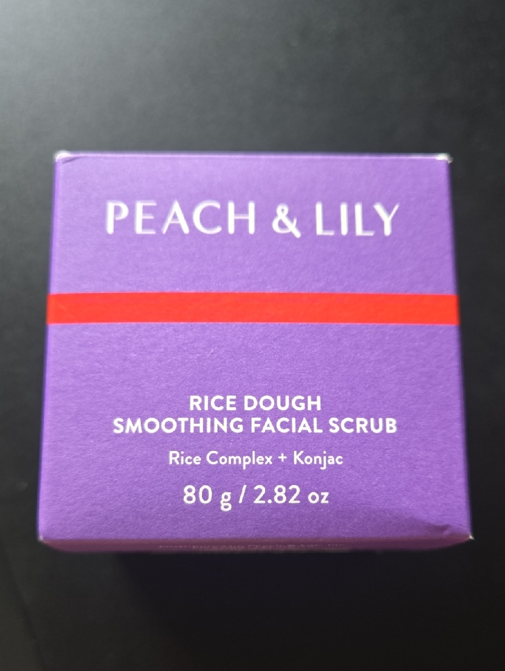 Peach & Lily Rice Dough Smooothing Facial Scrub **New In Box** - Picture 2 of 4